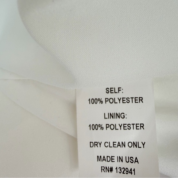 Amanda Uprichard Shawl Collar Blazer in Ivory Off White Size XL - Picture 10 of 10